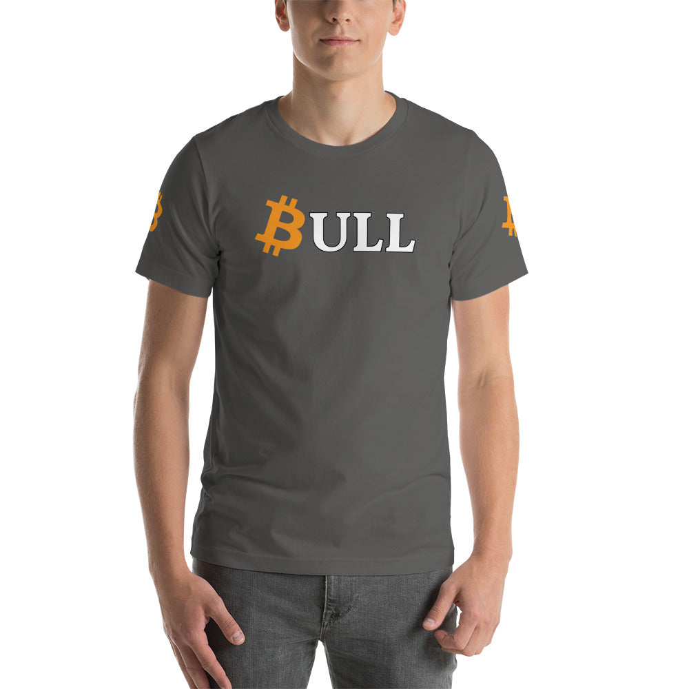 Bitcoin Bull | Shirts & Tops | bitcoin-bull-tee | printful
