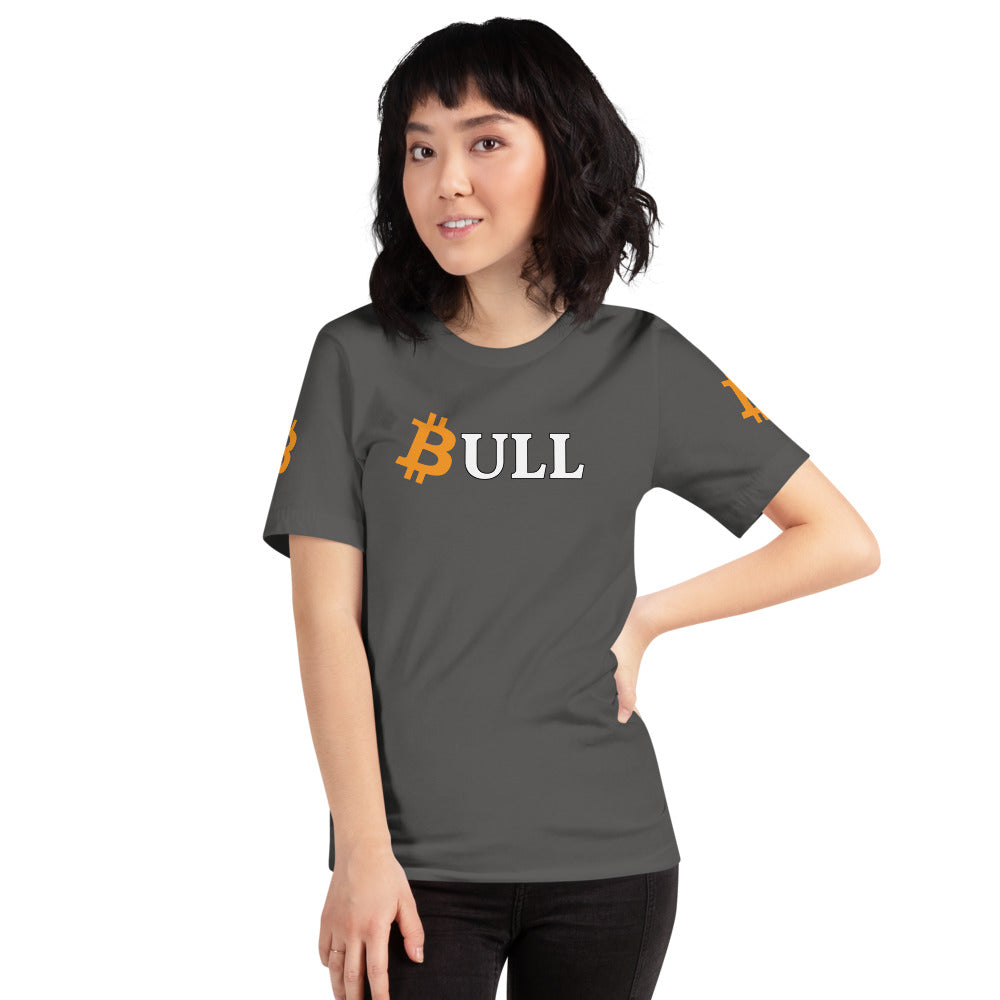 Bitcoin Bull | Shirts & Tops | bitcoin-bull-tee | printful