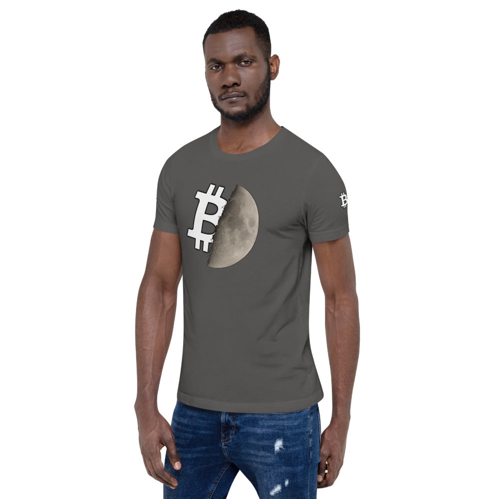 Bitcoin Moon | Shirts & Tops | bitcoin-moon-tee | printful