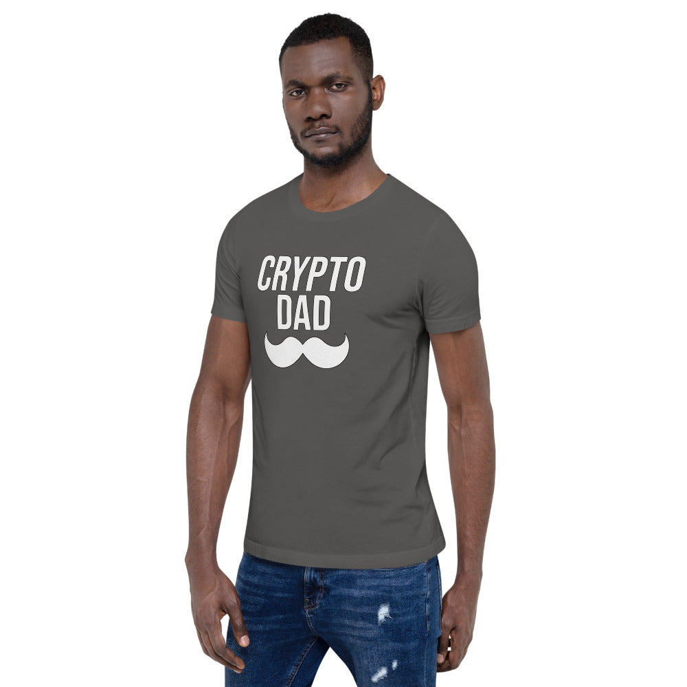 Crypto Dad Mustache | Shirts & Tops | crypto-dad-mustache-tee | printful