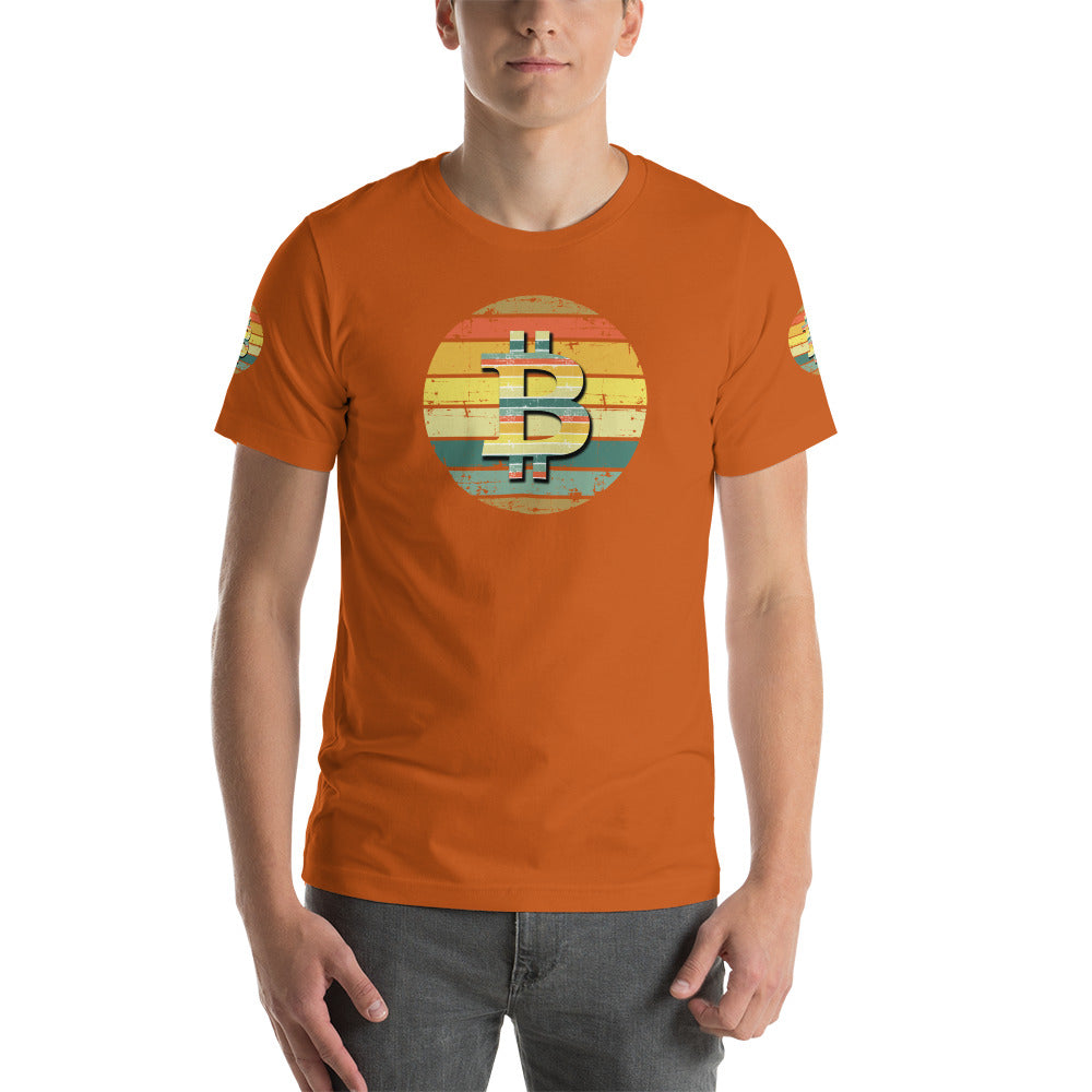 BITCOIN Sunset | Shirts & Tops | bitcoin-sunset-tee | printful