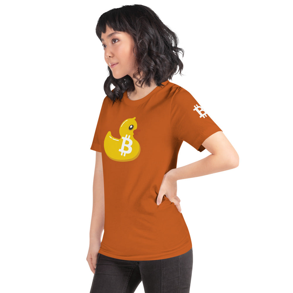 BITCOIN DUCK | Shirts & Tops | bitcoin-duck | printful