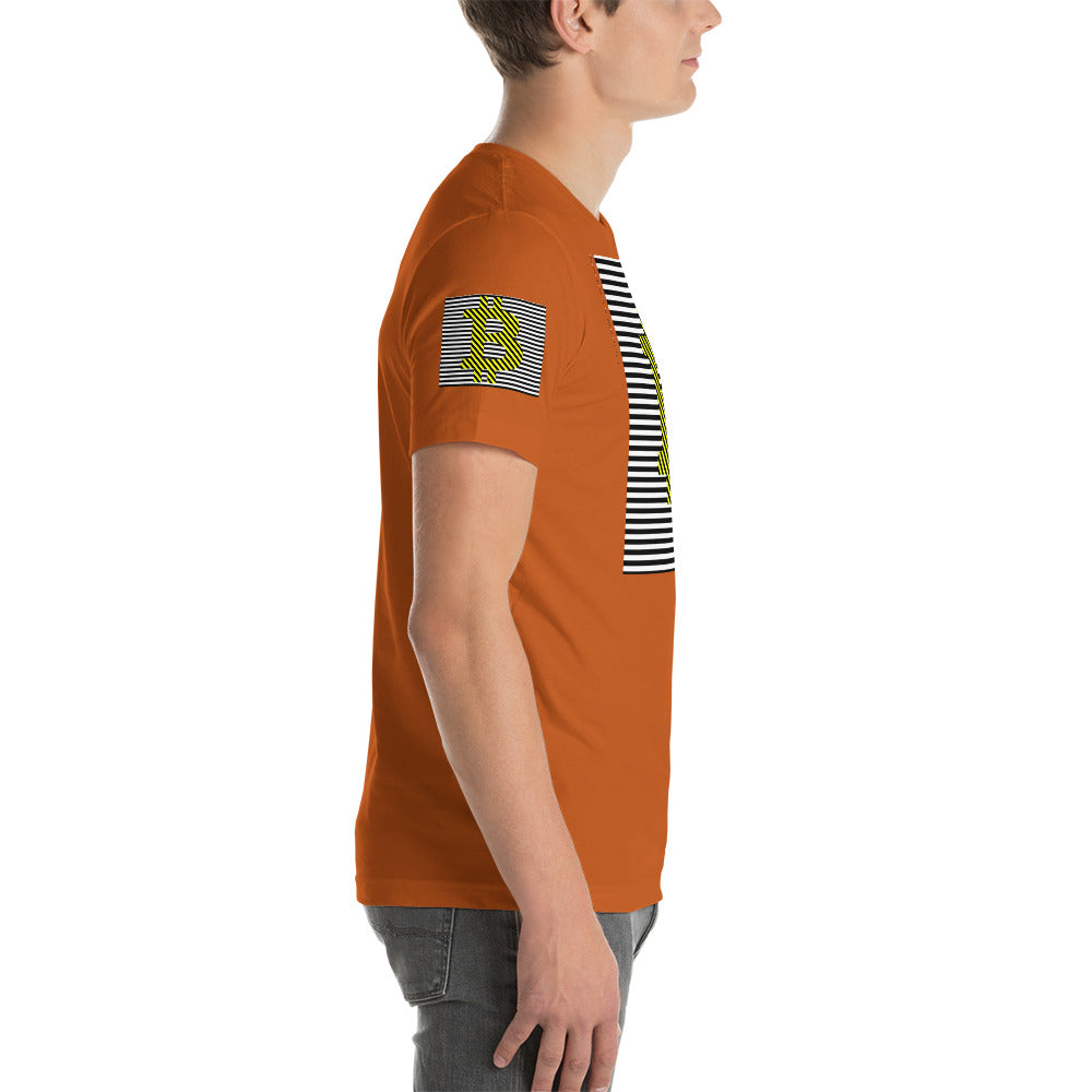Bitcoin Abstract | Shirts & Tops | bitcoin-astract | PRINTFUL