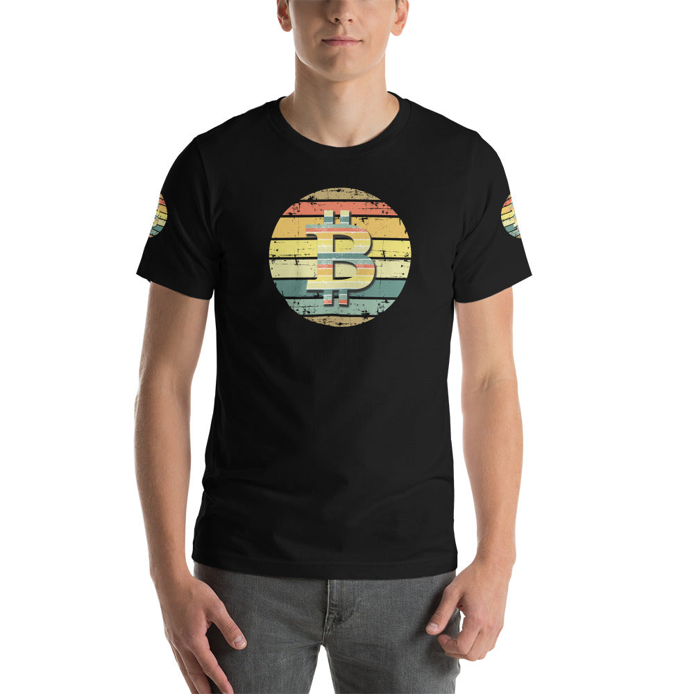 BITCOIN Sunset | Shirts & Tops | bitcoin-sunset-tee | printful