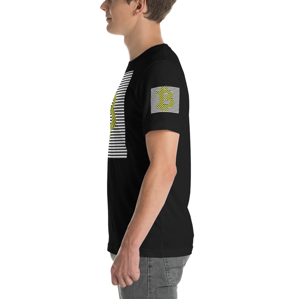 Bitcoin Abstract | Shirts & Tops | bitcoin-astract | PRINTFUL