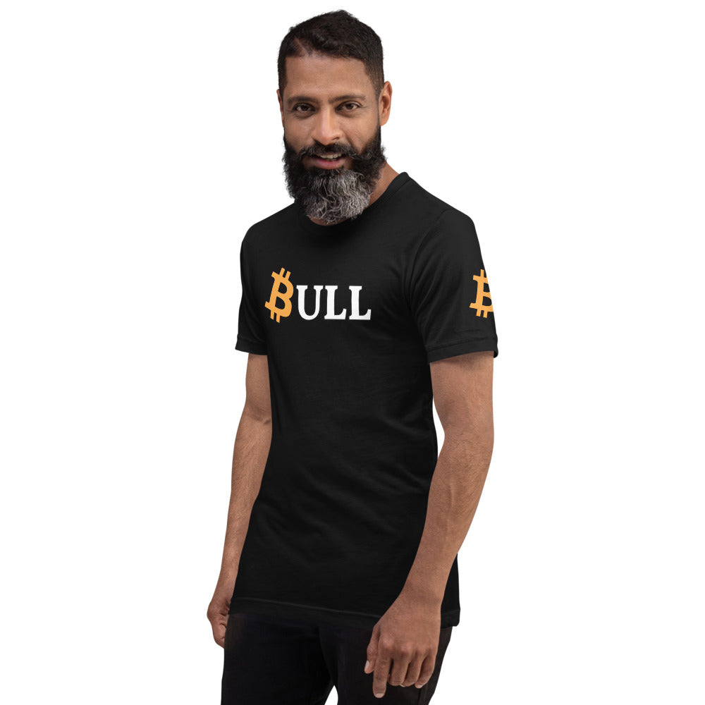 Bitcoin Bull | Shirts & Tops | bitcoin-bull-tee | printful