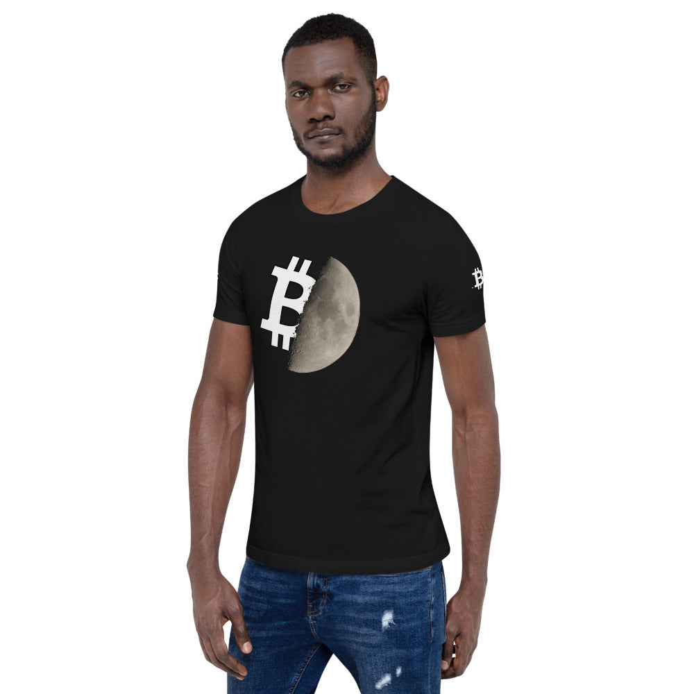 Bitcoin Moon | Shirts & Tops | bitcoin-moon-tee | printful