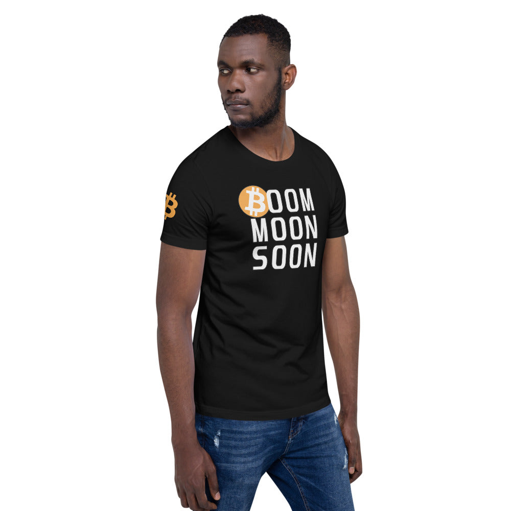 Bitcoin Boom Moon Soon | Shirts & Tops | bitcoin-boom-moon-soon-tees | printful