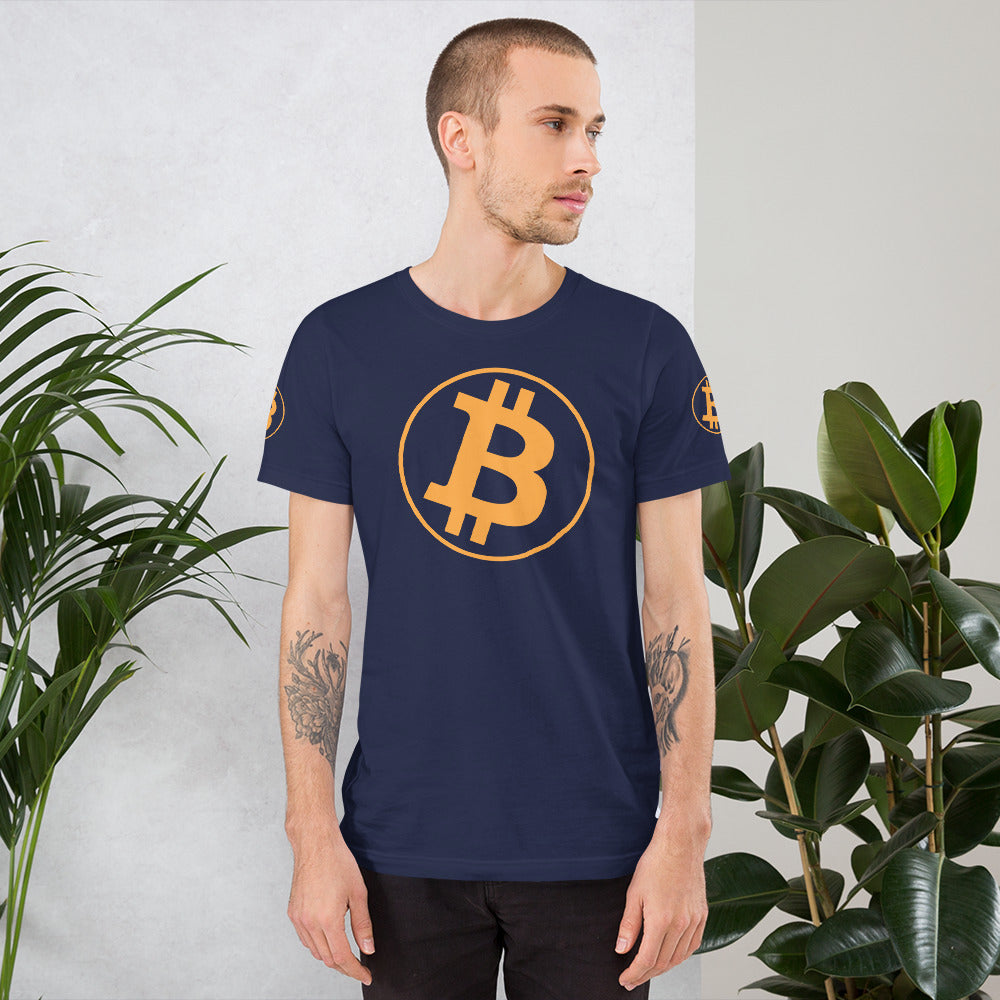 Bitcoin Circle | t shirt | bitcoin-tee | printful