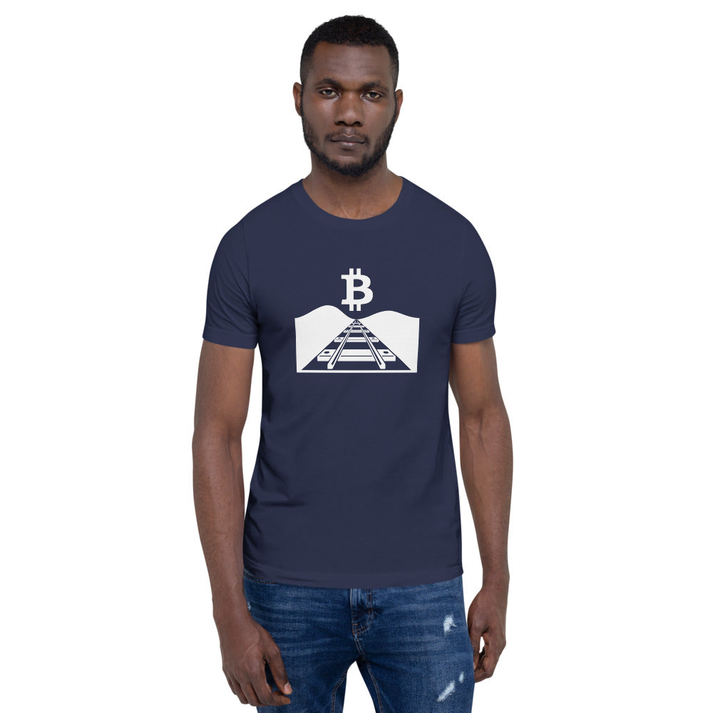 Bitcoin Train | Shirts & Tops | bitcoin-train-tee | printful