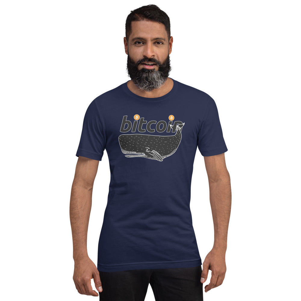 Bitcoin Whale | Shirts & Tops | bitcoin-whale-tee | printful