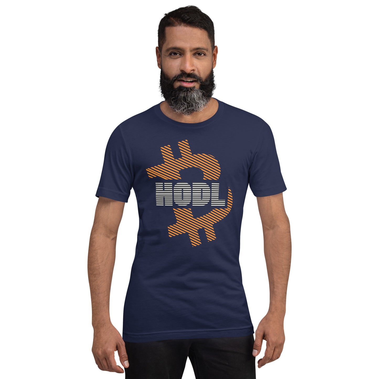 Bitcoin Hodl Stripes printful