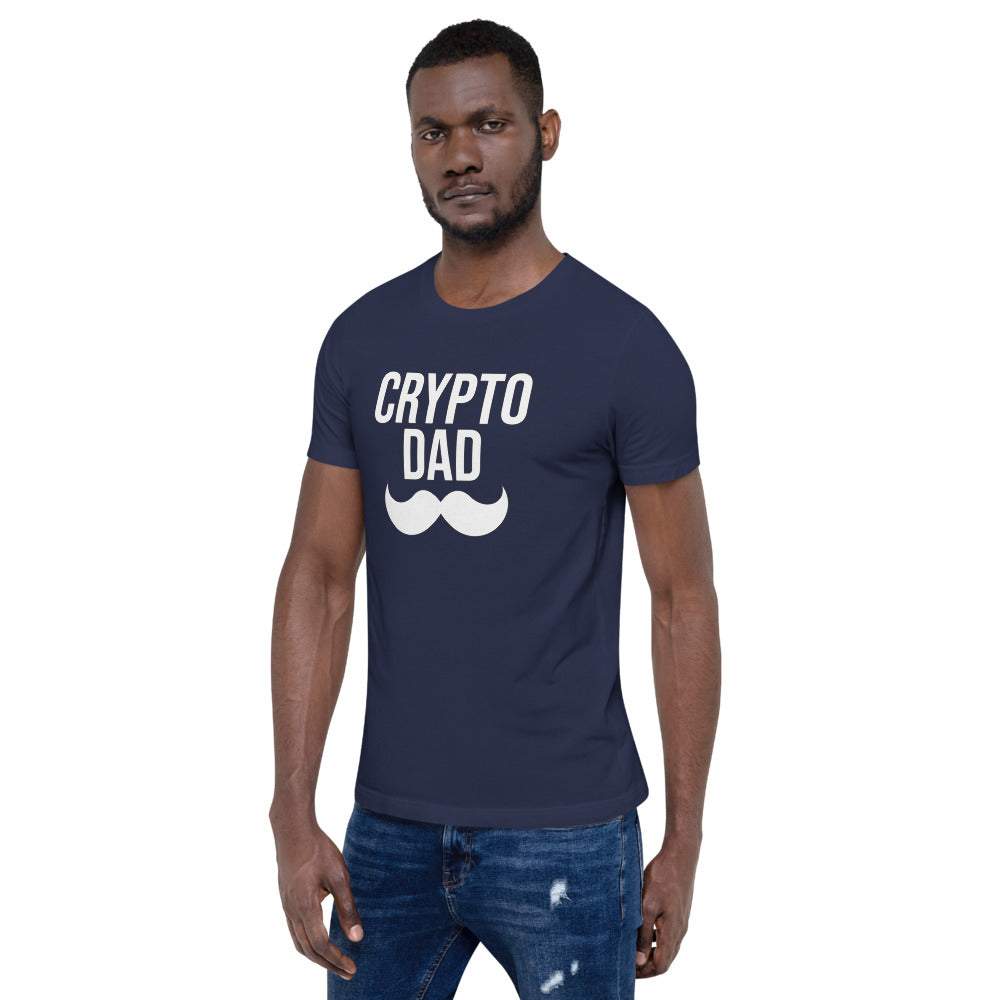 Crypto Dad Mustache | Shirts & Tops | crypto-dad-mustache-tee | printful