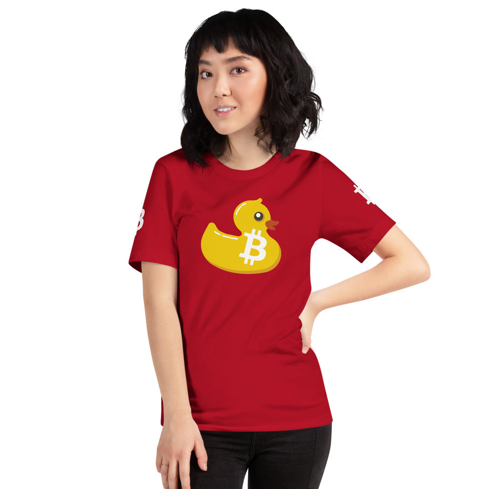 BITCOIN DUCK | Shirts & Tops | bitcoin-duck | printful