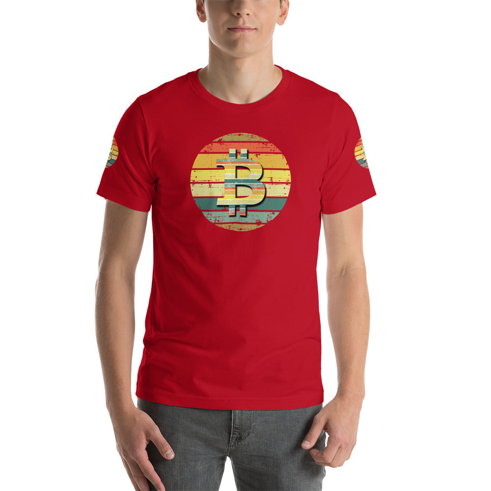 BITCOIN Sunset | Shirts & Tops | bitcoin-sunset-tee | printful