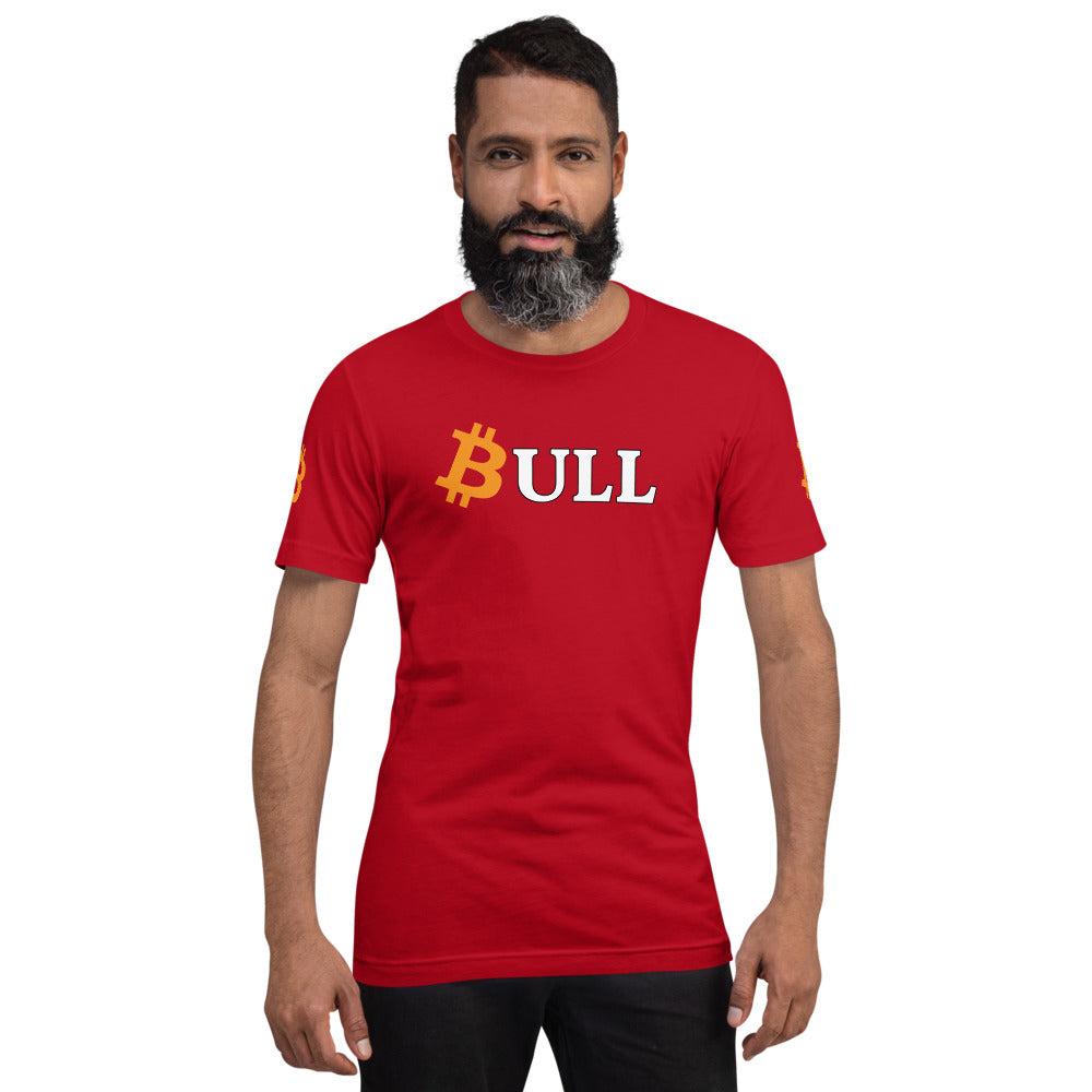 Bitcoin Bull | Shirts & Tops | bitcoin-bull-tee | printful