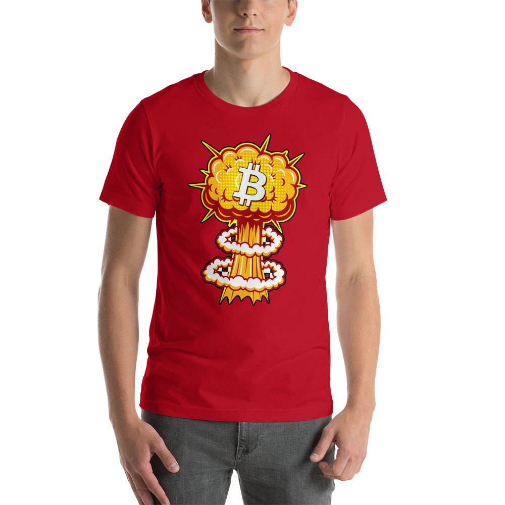 Bitcoin Boom | Shirts & Tops | bitcoin-boom-tee | printful