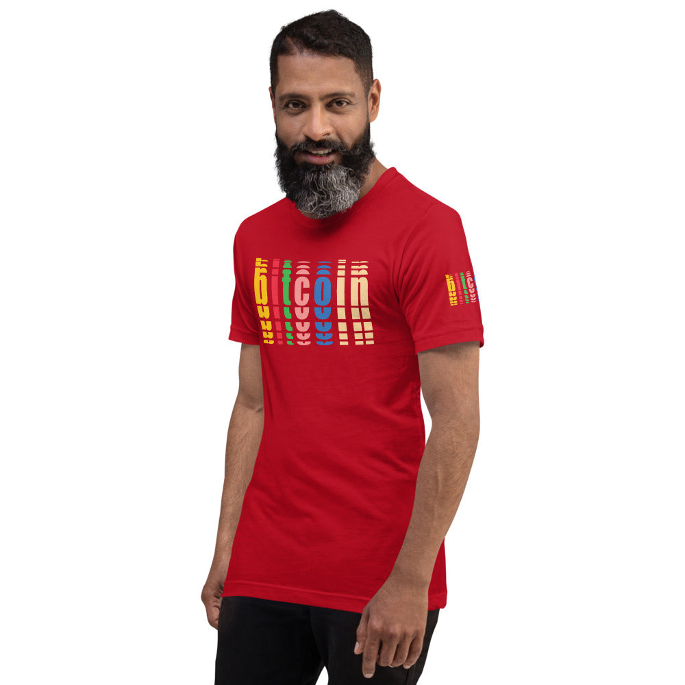 Bitcoin The Color Of Crypto | Shirts & Tops | bitcoin-the-color-of-crypto-shirt | printful
