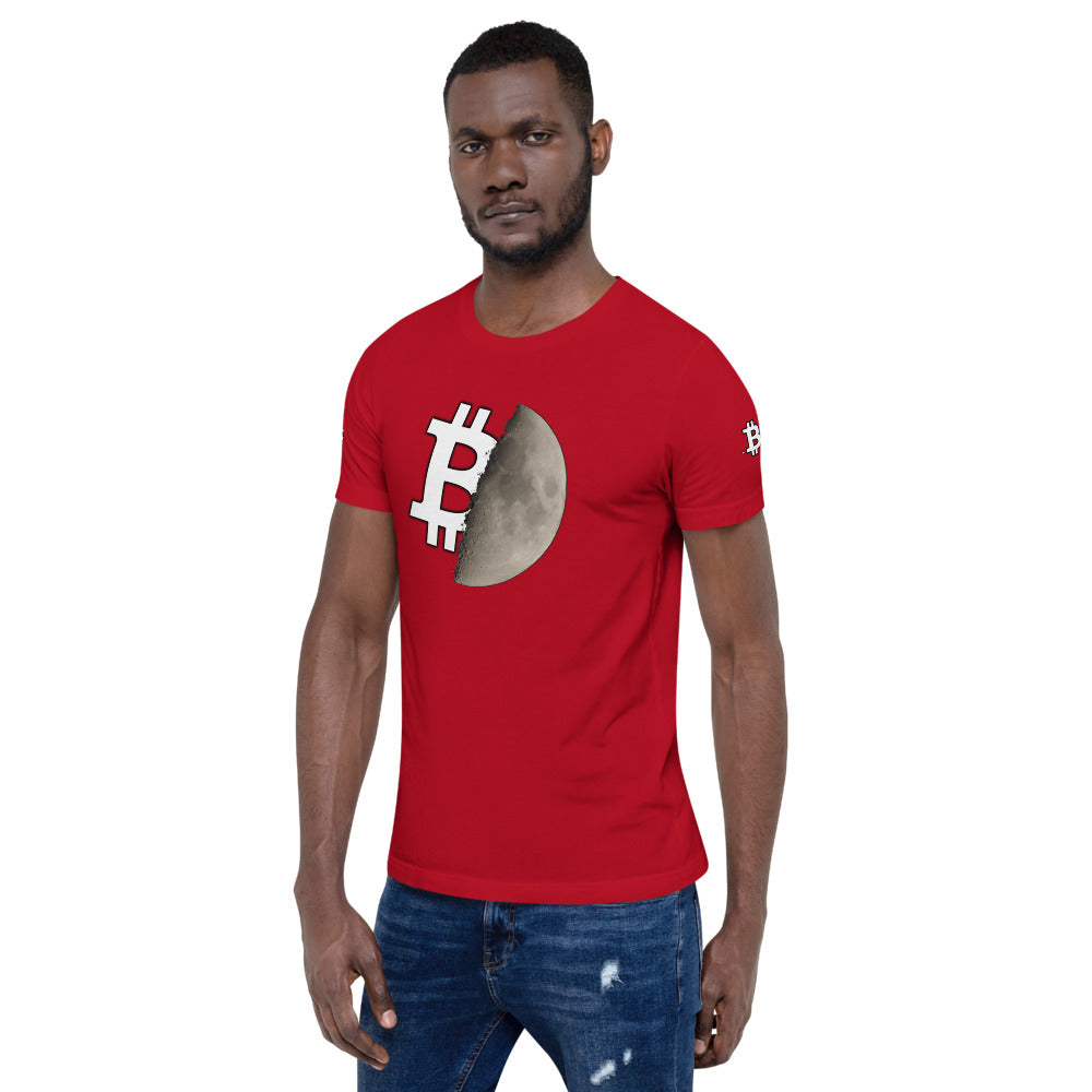 Bitcoin Moon | Shirts & Tops | bitcoin-moon-tee | printful