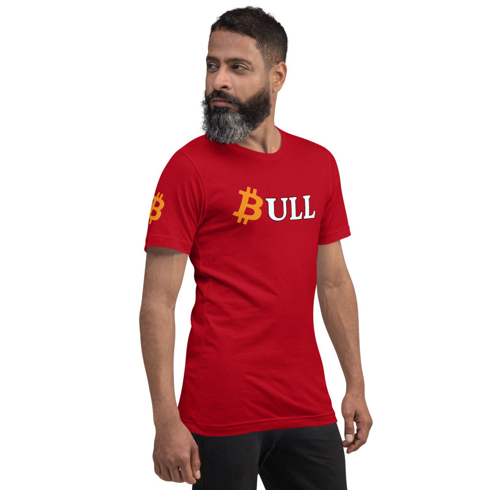 Bitcoin Bull | Shirts & Tops | bitcoin-bull-tee | printful