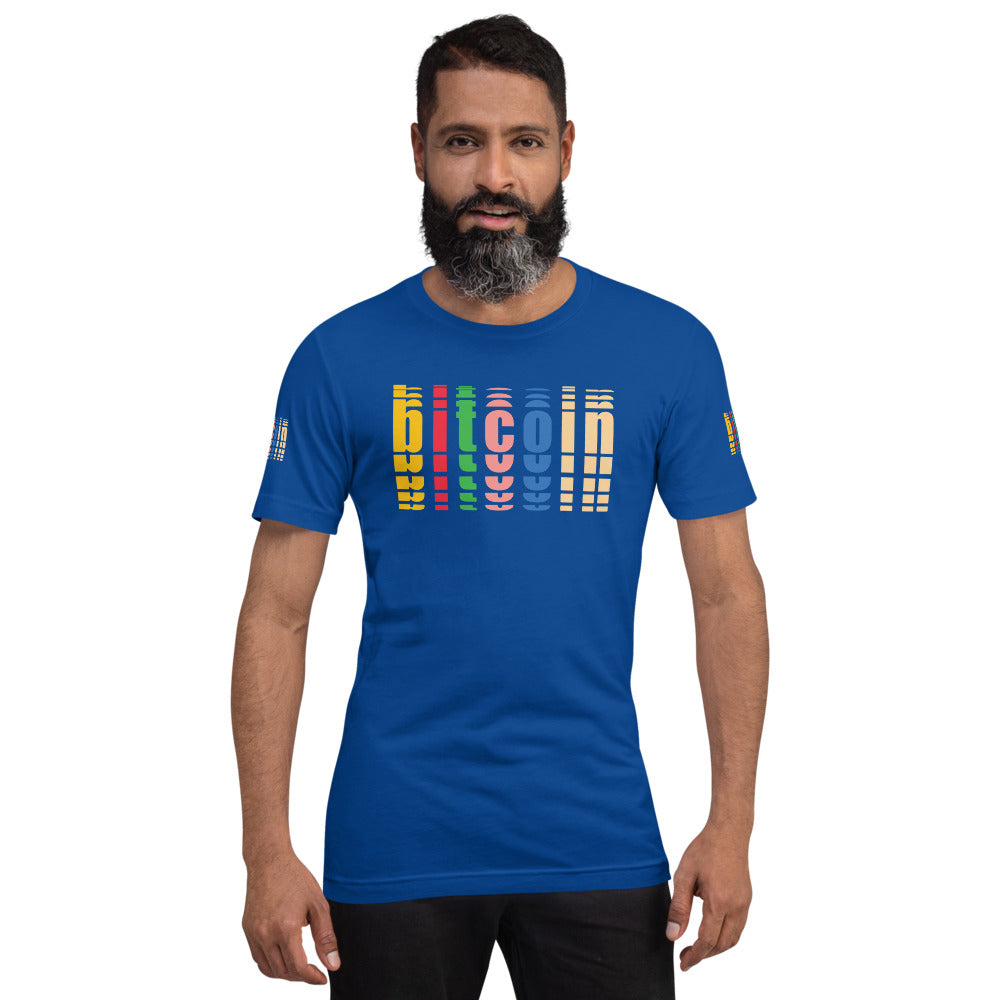 Bitcoin The Color Of Crypto | Shirts & Tops | bitcoin-the-color-of-crypto-shirt | printful