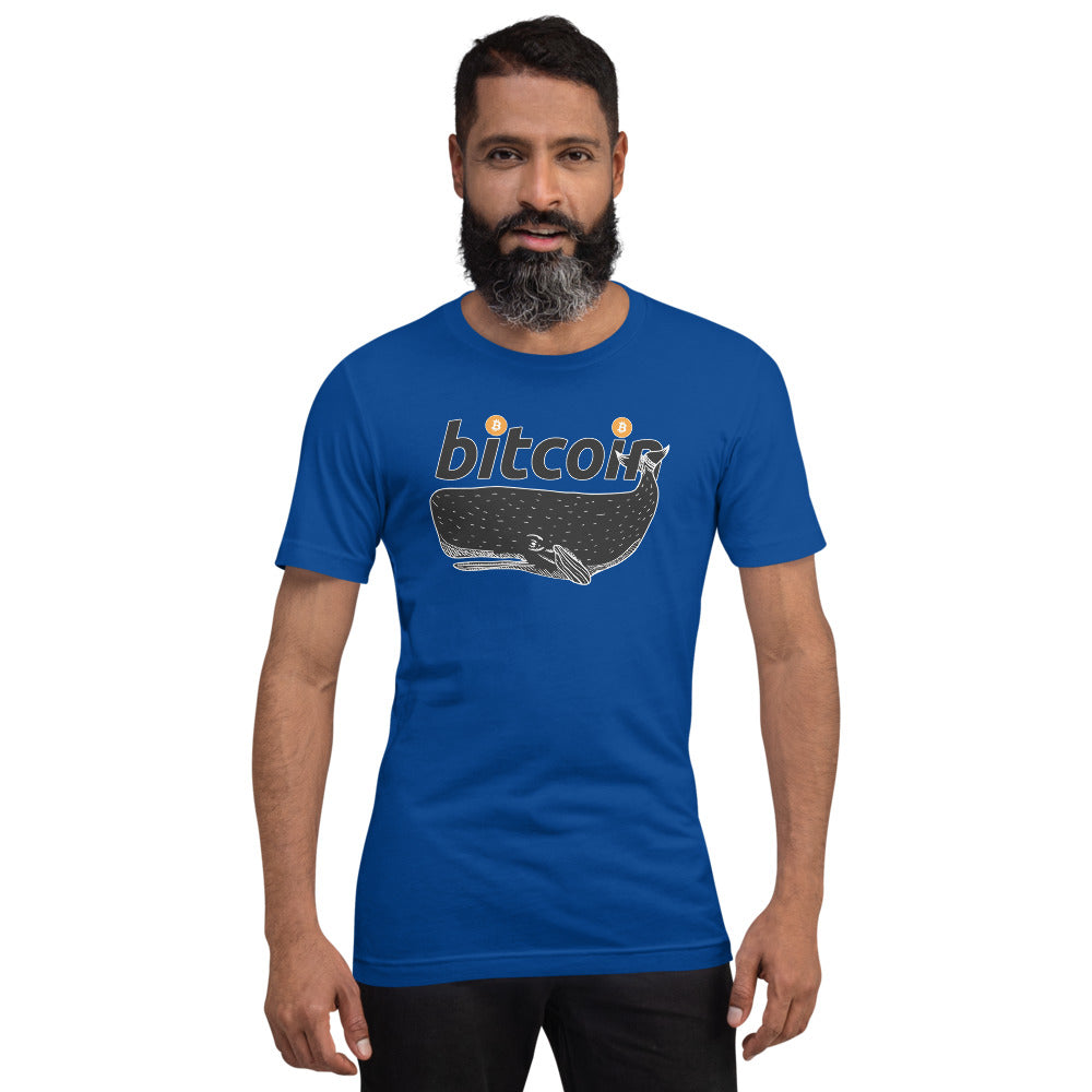Bitcoin Whale | Shirts & Tops | bitcoin-whale-tee | printful