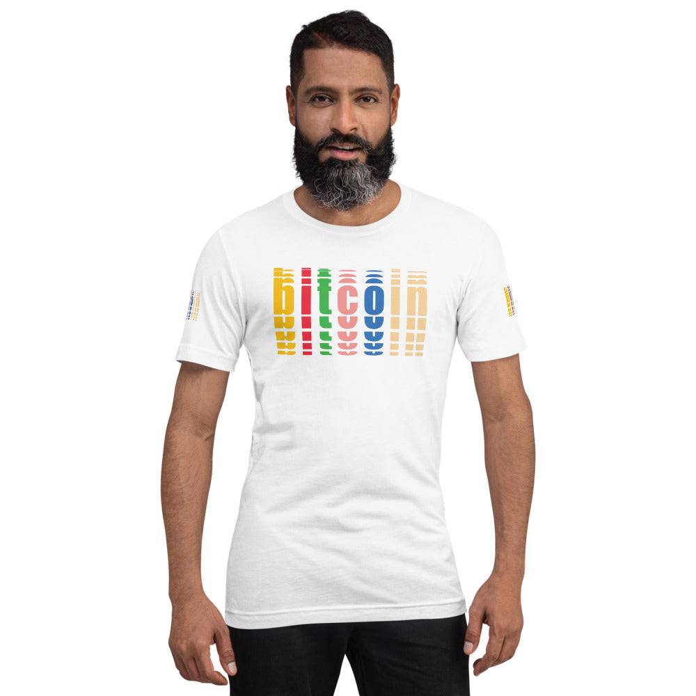 Bitcoin The Color Of Crypto | Shirts & Tops | bitcoin-the-color-of-crypto-shirt | printful