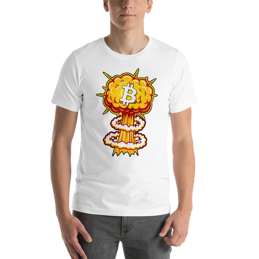 Bitcoin Boom | Shirts & Tops | bitcoin-boom-tee | printful