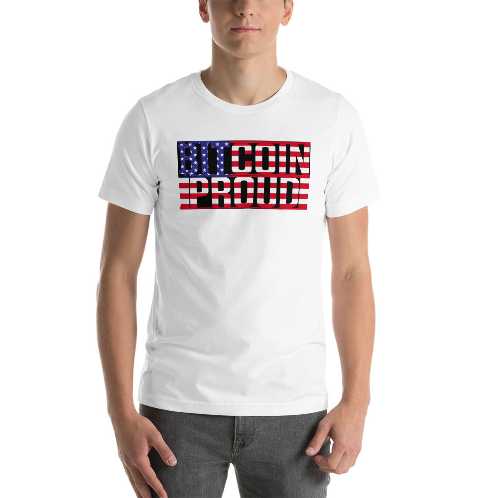 Bitcoin American Proud Flag | Shirts & Tops | bitcoin-american-proud-flag-tee | In-N-Out Crypto