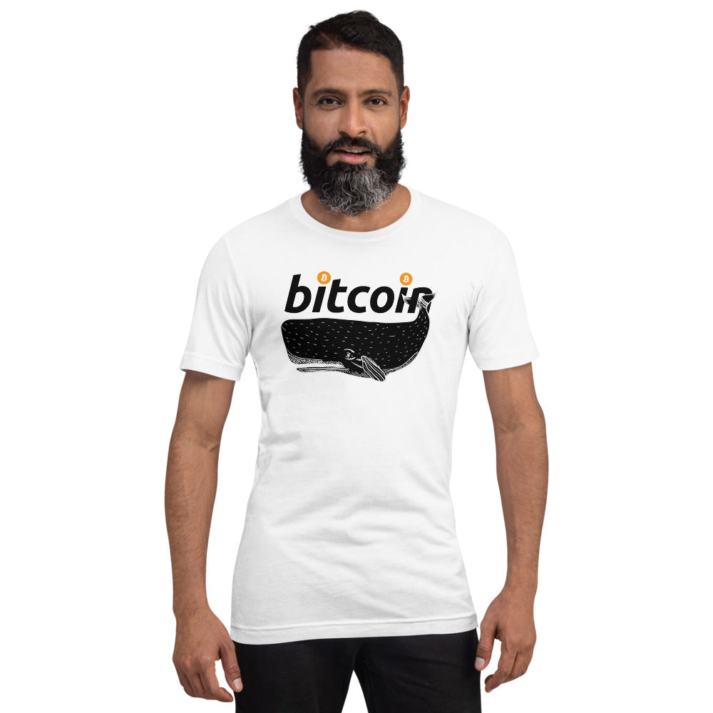 Bitcoin Whale | Shirts & Tops | bitcoin-whale-tee | printful
