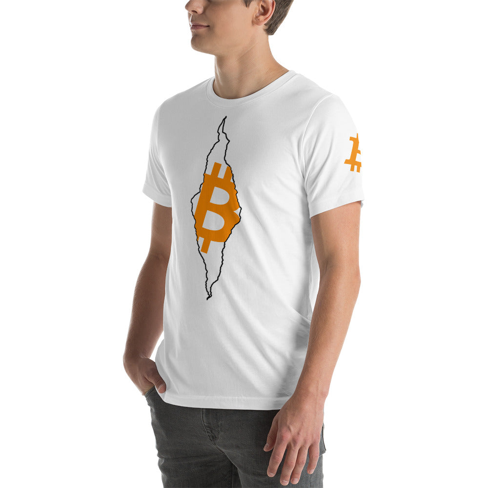 Bitcoin Tear | Shirts & Tops | bitcoin-tear-tees | printful
