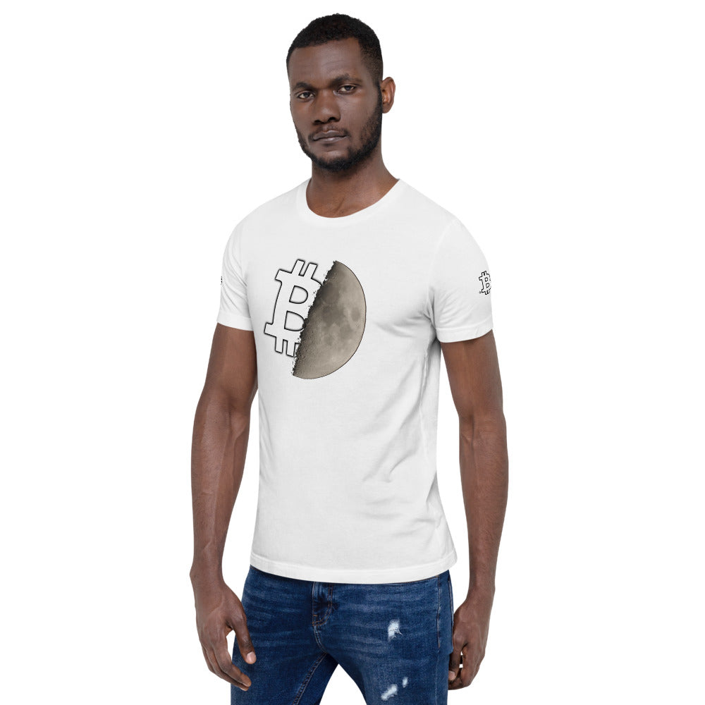 Bitcoin Moon | Shirts & Tops | bitcoin-moon-tee | printful
