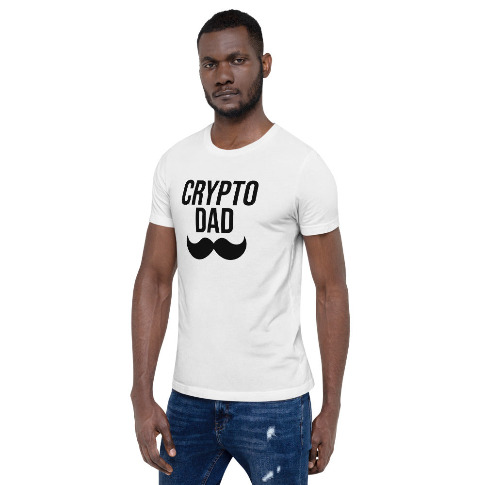 Crypto Dad Mustache | Shirts & Tops | crypto-dad-mustache-tee | printful