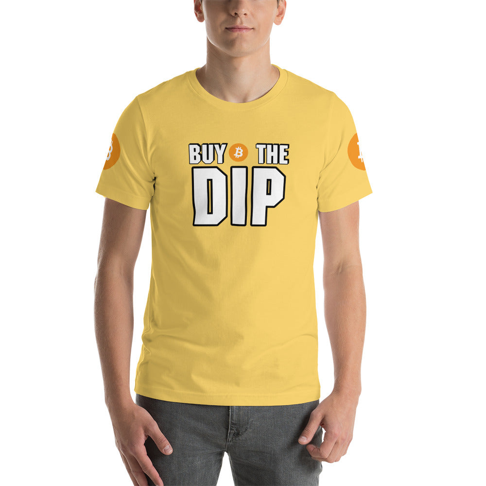 Bitcoin Buy The Dip | Shirts & Tops | bitcoin-buy-the-dip-tee | printful