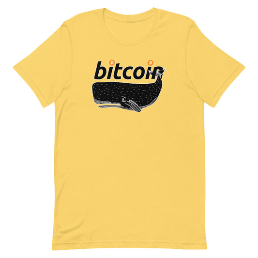 Bitcoin Whale | Shirts & Tops | bitcoin-whale-tee | printful