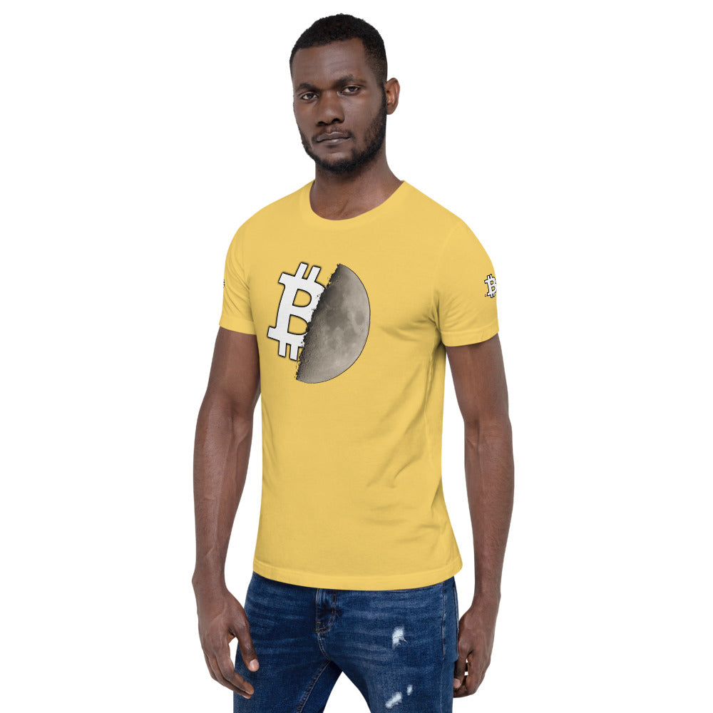 Bitcoin Moon | Shirts & Tops | bitcoin-moon-tee | printful