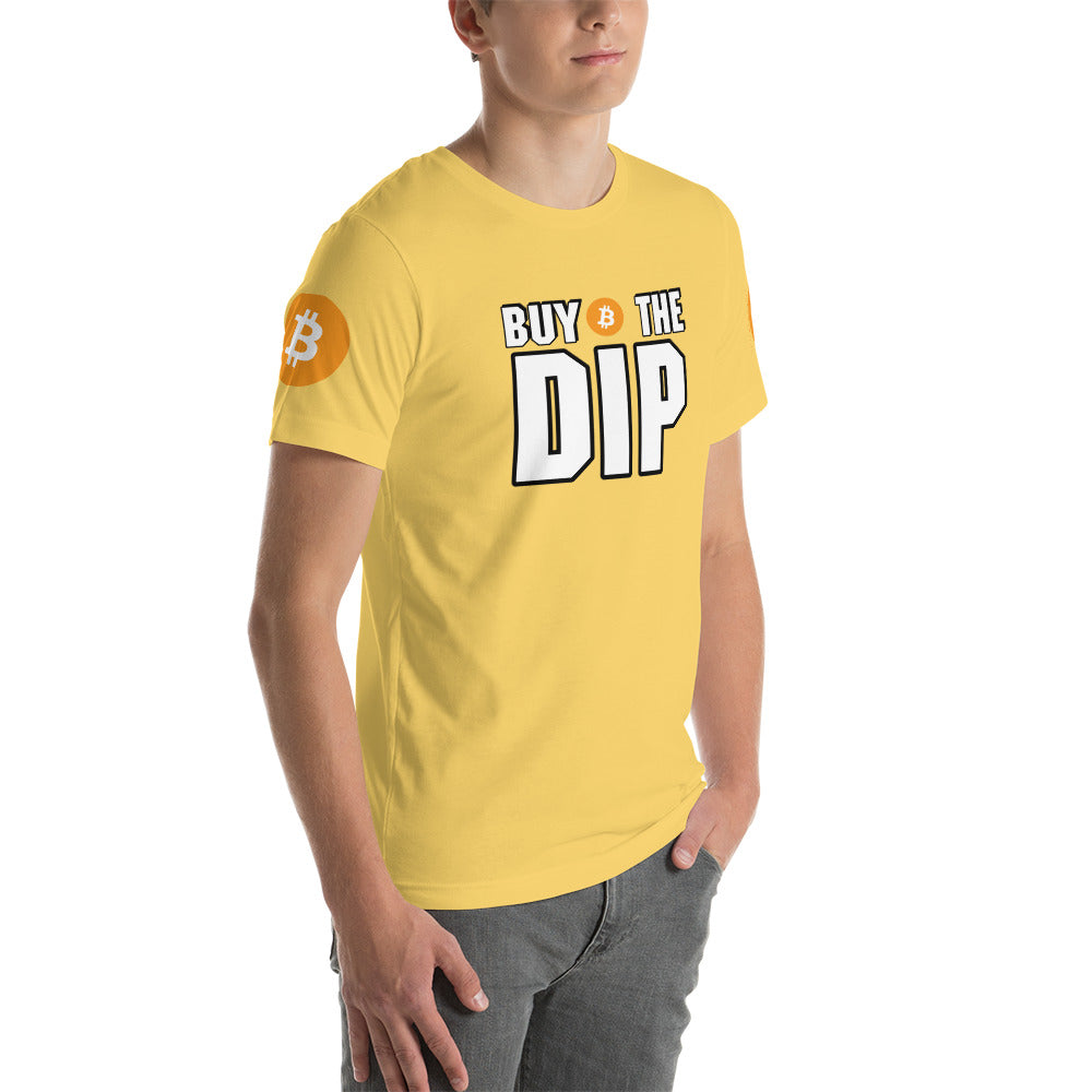 Bitcoin Buy The Dip | Shirts & Tops | bitcoin-buy-the-dip-tee | printful