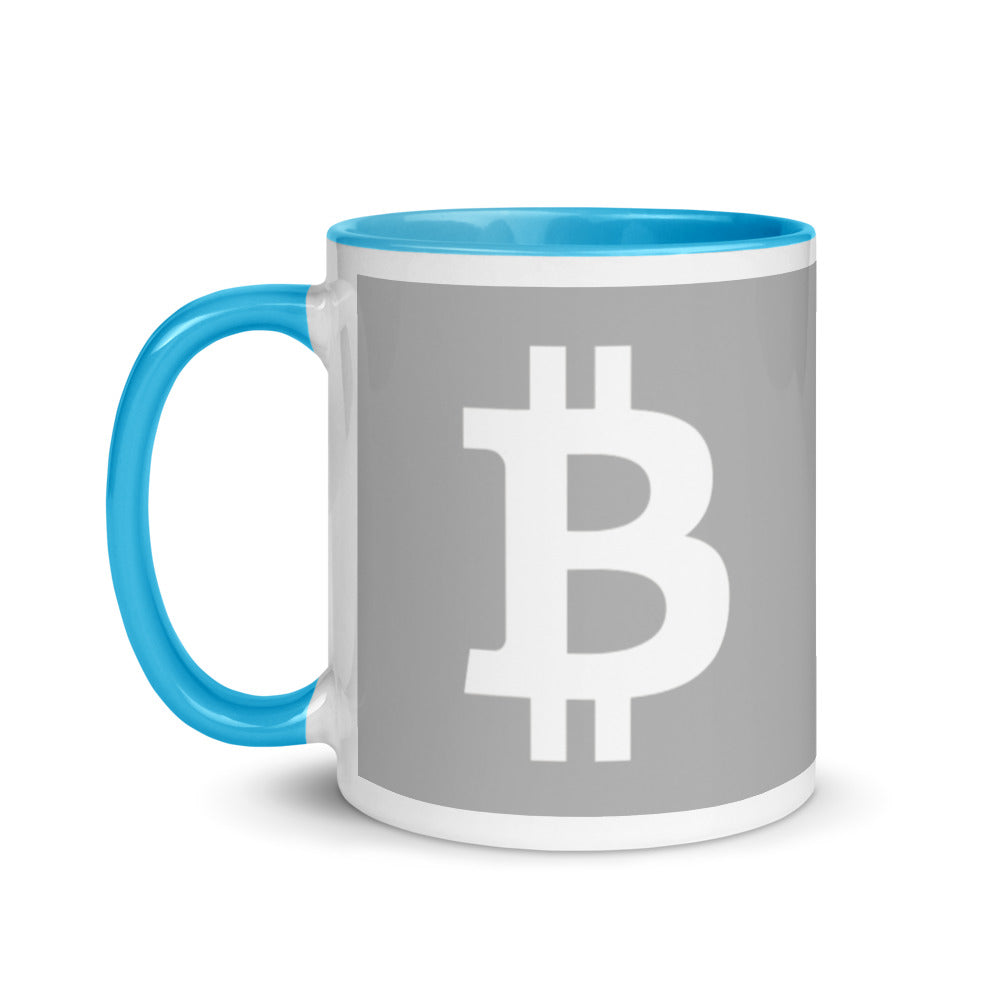 BITCOIN GRAY | Mugs | bitcoin-gray | printful