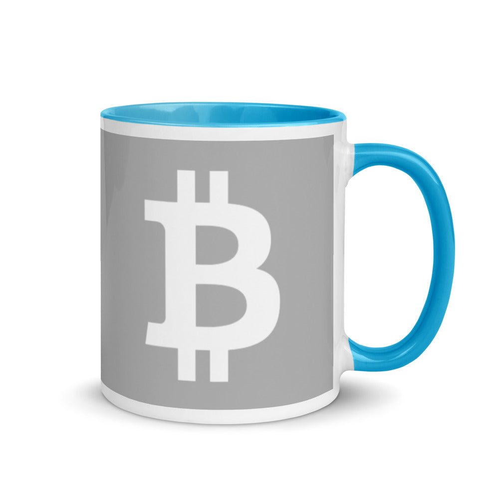 BITCOIN GRAY | Mugs | bitcoin-gray | printful