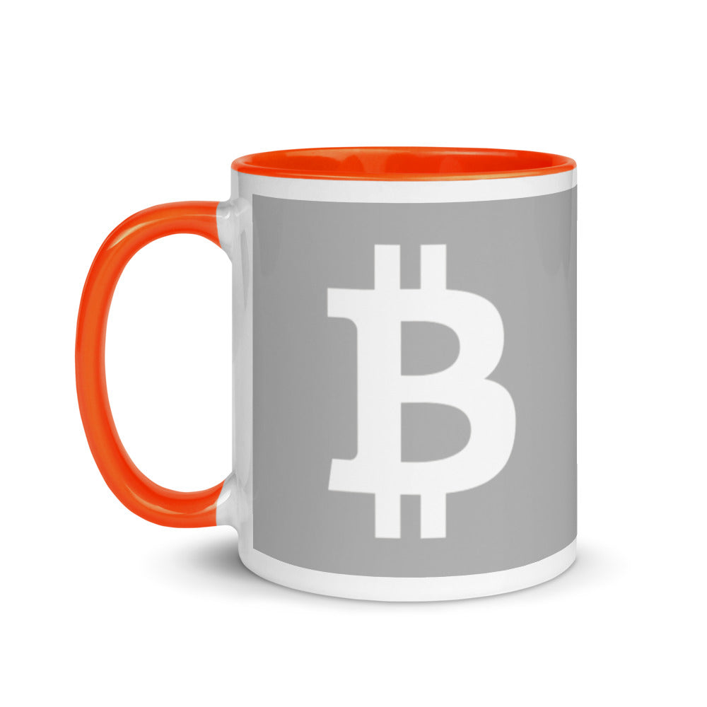 BITCOIN GRAY | Mugs | bitcoin-gray | printful