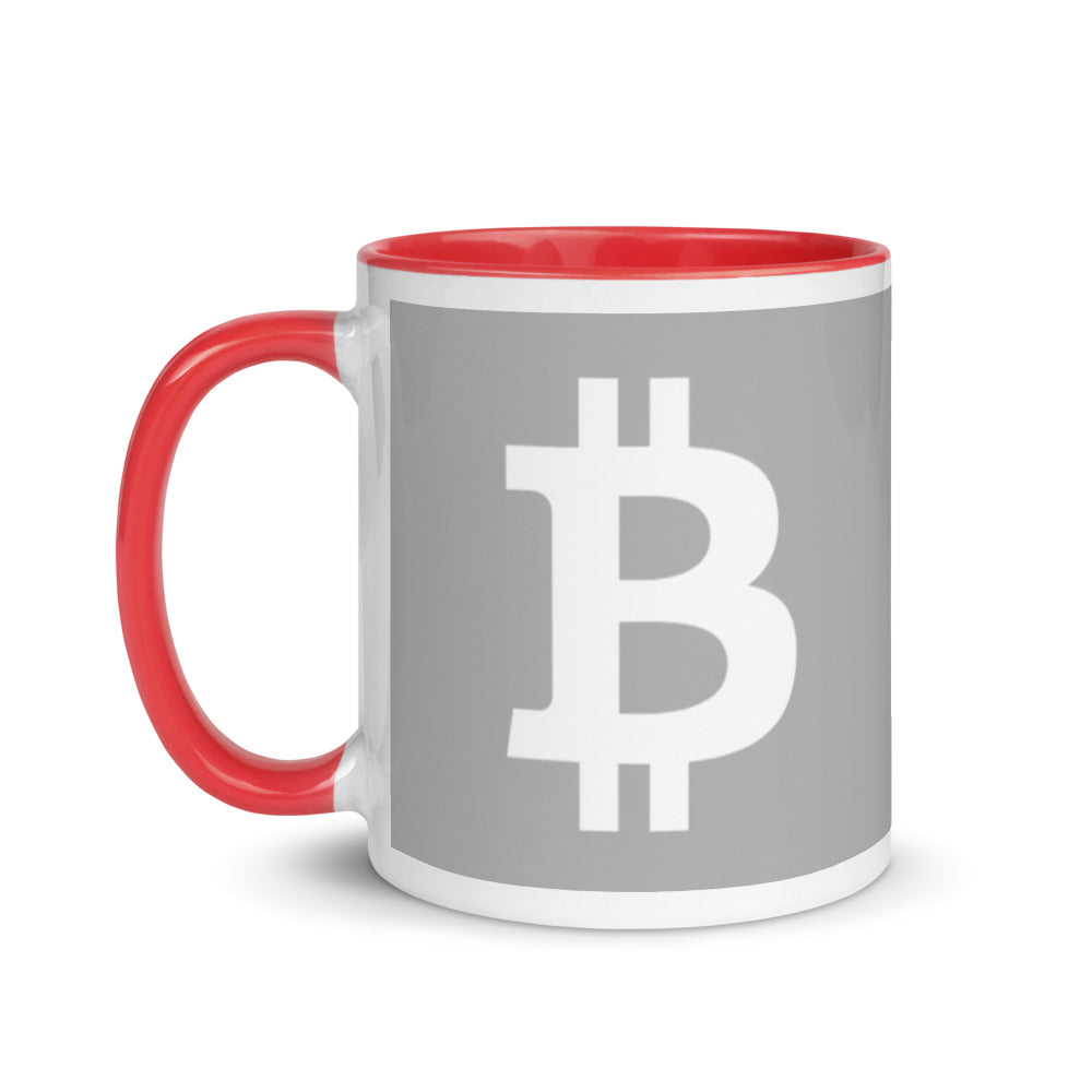 BITCOIN GRAY | Mugs | bitcoin-gray | printful