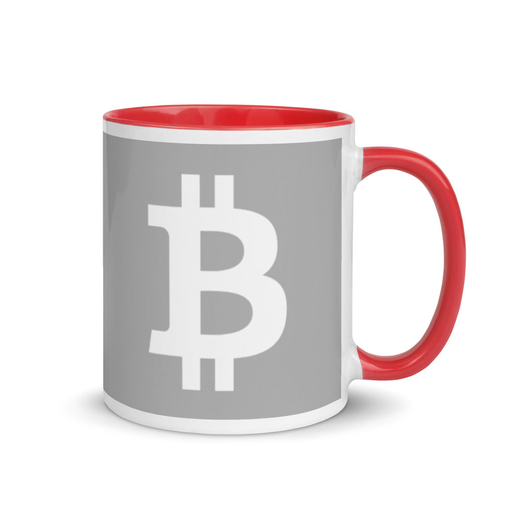 BITCOIN GRAY | Mugs | bitcoin-gray | printful